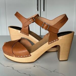 Swedish Hasbeens Merci Sandal Nature EU 38 (US 8)